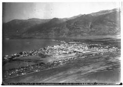 Aerial oblique view of Alexandrette in Northern Syria