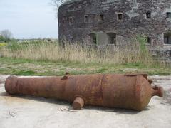 Fort bij Uitermeer under a clear blue sky