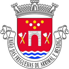 Coat of Arms of União das Freguesias de Arrimal e Mendiga