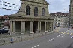 A scenic view of Fribourg, Switzerland