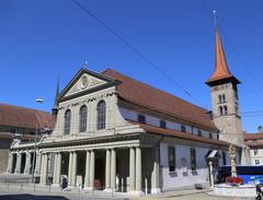 Basilique Notre-Dame in Fribourg, Switzerland