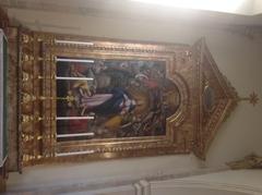 Roman Catholic altar dedicated to the Virgin Mary in Switzerland