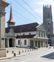 Basilika Notre Dame und Kathedrale St. Nikolaus in Freiburg, Switzerland