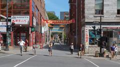 China Town in Montreal