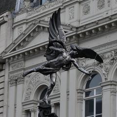 Anteros statue in Piccadilly Circus, London