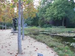 Outdoor sculpture and strolling garden at the Norton Simon Museum, Pasadena