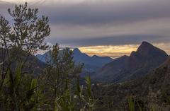 sunset at Parque Nacional da Serra dos Órgãos Sede Petrópolis