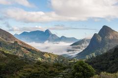 Aerial view of Pedra do Queijo featuring scenic mountain landscape