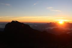 Sunrise at Pedra do Sino in Serra dos Órgãos National Park