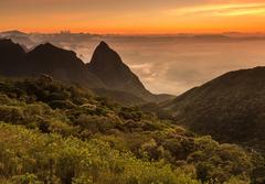 Amanhecer no Alto da Ventania in Parque Nacional da Serra dos Orgãos, Petrópolis, RJ