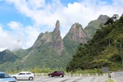 Finger of God rock formation in Teresopolis, Brazil