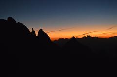 Sunrise view at Portais de Hércules in Brazil