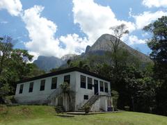 Scenic view of mountains in Parque Nacional Serra dos Órgãos in Teresópolis