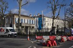 Old Royal Naval College on the King William Walk and Romney Road corner