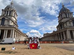 Vietnamese Greenwich University students in London 2022