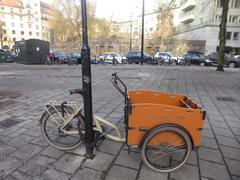 cargo bike in Stockholm