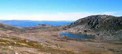 Lake Cootapatamba in Kosciuszko National Park, Australia