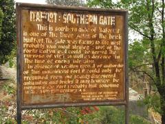 Signpost at Ita Fort in Itanagar, Arunachal Pradesh