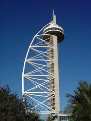 Torre Vasco da Gama, Lisbon skyline, Tagus River, modern architecture