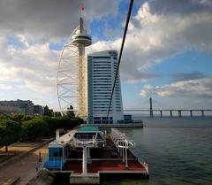 Cableway at Lisbon Expo Park