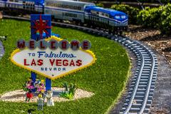 Lego model of Las Vegas