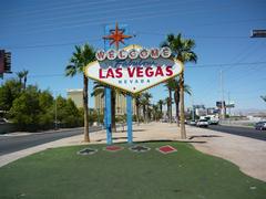 Las Vegas famous welcome sign