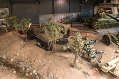 Display in Air and Sea Exhibition at Imperial War Museum, Duxford