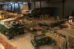 Display in Air and Sea Exhibition, Imperial War Museum, Duxford