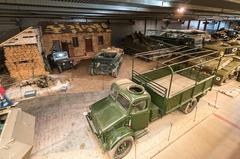 Display in Air and Sea Exhibition at the Imperial War Museum Duxford