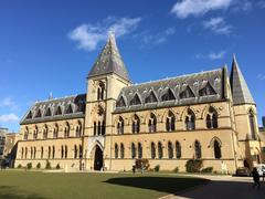 panoramic view of Oxford city in the UK