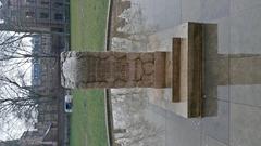 Monument outside Oxford University Museum of Natural History