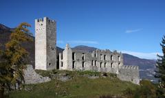 Belfort Castle exterior in Spormaggiore, Italy