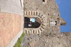 Entrance of Castello di Squillace in Italy