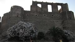 Castello Normanno aerial view in Italy