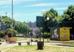 Plaza Mafalda in Colegiales, Buenos Aires