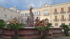 Fontana di Diana in Syracuse