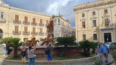 Fontana di Diana in Syracuse