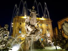 Fontana di Diana in Piazza Archimede, Syracuse