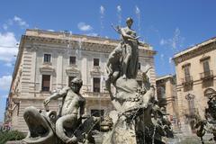 Fontana di Diana in Siracusa, Italy