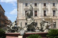 Fontana di Diana monument in Siracusa, Italy