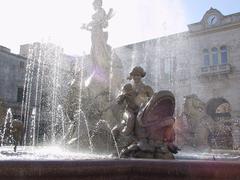 Fountain of Diana in Archimedes Square