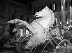 Diana Fountain in Syracuse, Italy