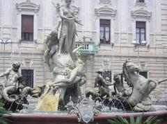 Fountain of Diana in Syracuse