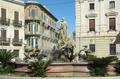 Fontana di Diana in Piazza Archimede, Ortygia, Syracuse