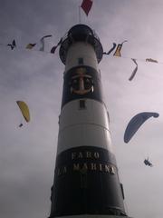 Lighthouse of La Marina in Lima, Peru