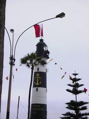 Faro lighthouse at Malecón de Miraflores in Lima