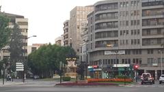 El Sembrador sculpture and Fuente de las Ranas in Albacete