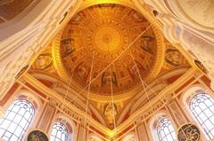 interior view of Ortakoy Mosque in Istanbul