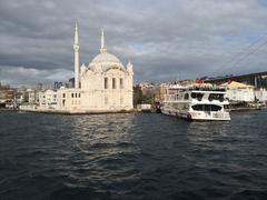 aerial view of Bosphorus Strait