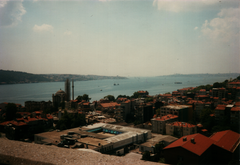 View of the Bosphorus Strait from the Bosphorus Bridge